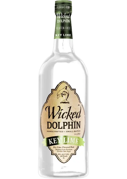 Wicked Dolphin Key Lime Rum 750 ML