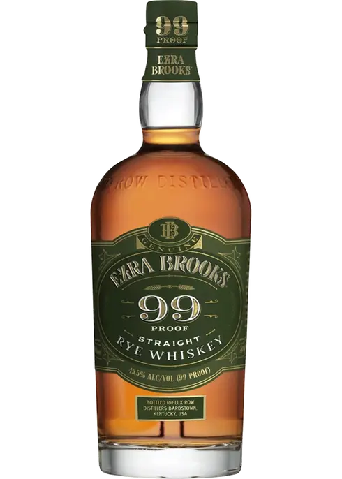 Ezra Brooks Straight Rye Whiskey 750 ML