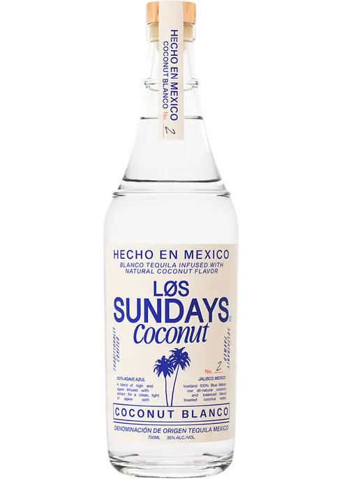 Los Sundays Coconut Tequila 750 ML