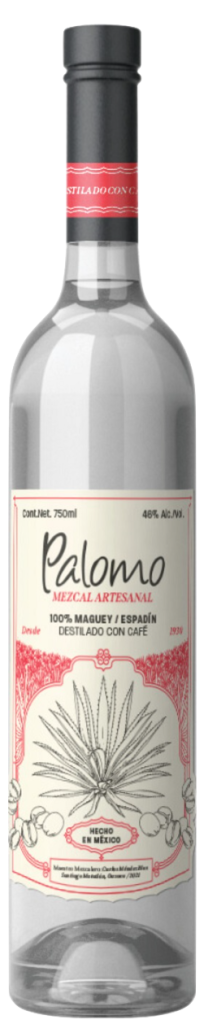Palomo Mezcal Espadin Destilado con Cafe 700 ML