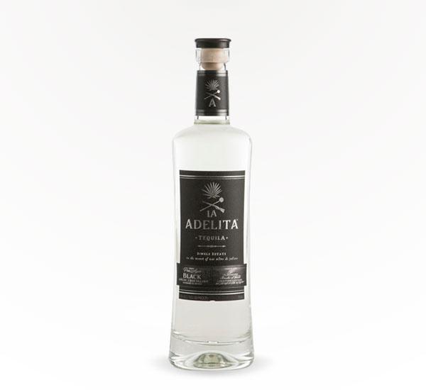 La Adelita Tequila Black Añejo Cristalino 80 Proof 750 ML