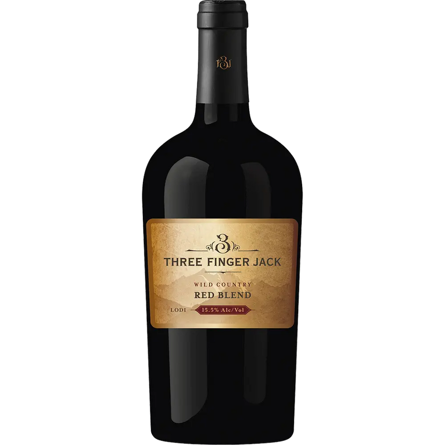 Three Finger Jack Wild Country Red Blend Wine 750 ML