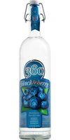 360 Huckleberry Flavored Vodka 1 L