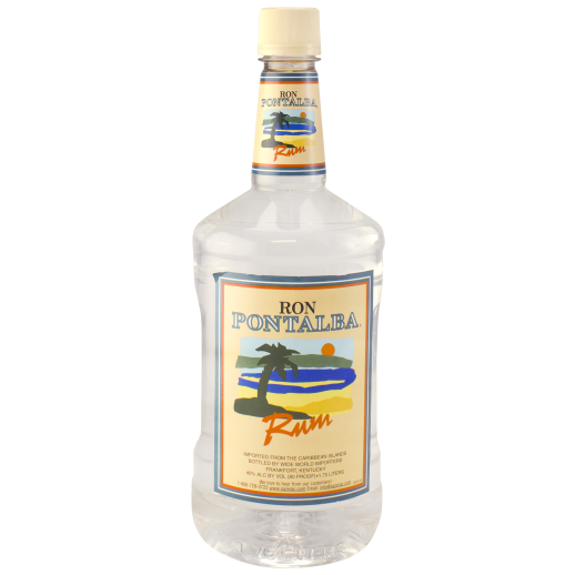 Ron Pontalba Rum White Plastic 1.75 L
