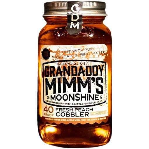 Cobbler Moonshine Grandaddy Mimm's Fresh Peach 750 ML