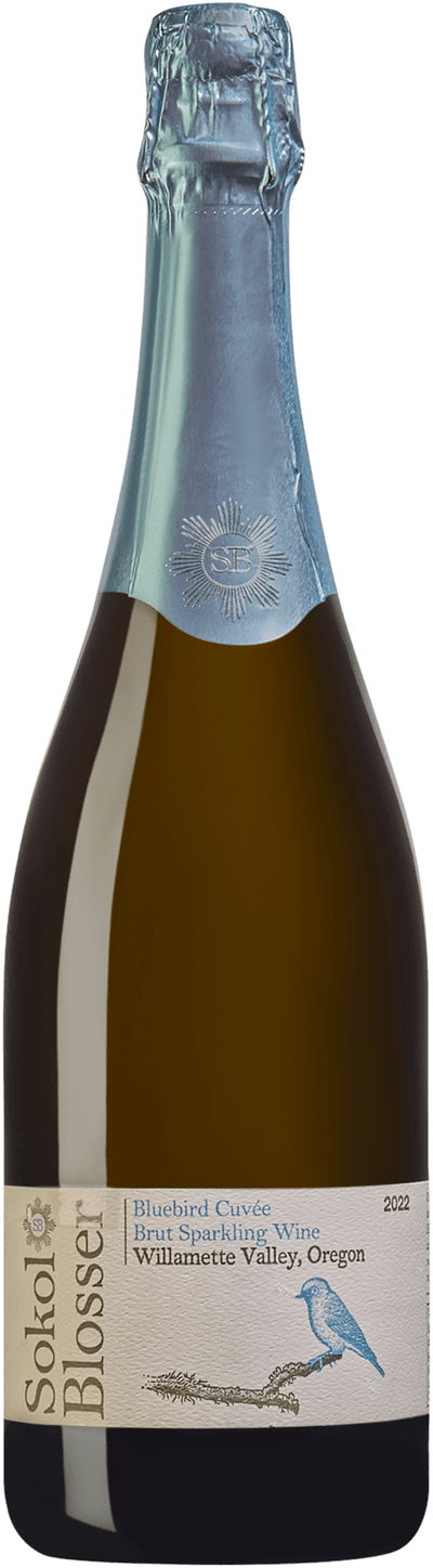 Sokol Blosser Bluebird Cuvee Brut Sparkling 2022 750 ML