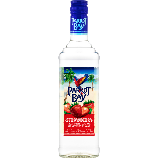 Parrot Bay Strawberry Rum 42 Proof 750 ML