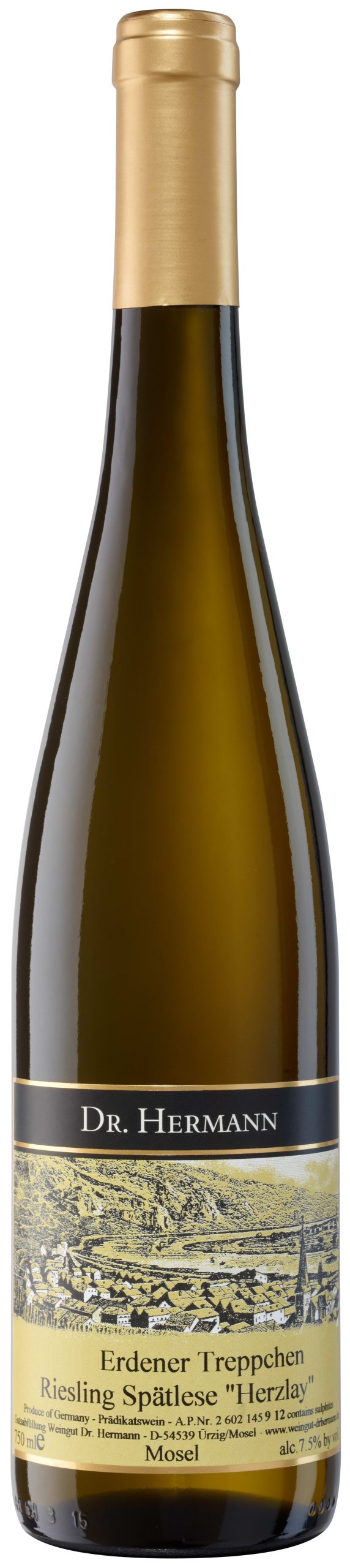 Dr. Hermann Erdener Treppchen Herzlay Riesling Spatlese 2018 750 ML