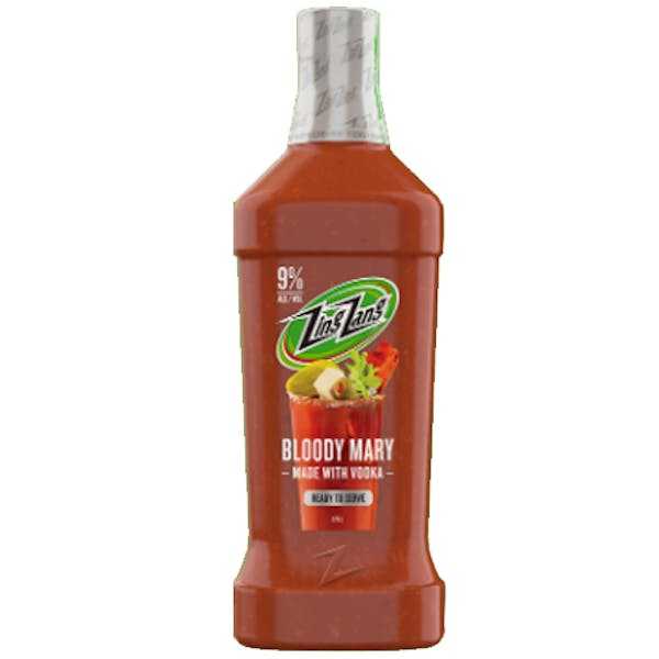 Zing Zang Ready To Serve Bloody Mary 1.75L bottle for bold, flavorful cocktail mix