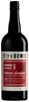 5Th And Bowie Cabernet Sauvignon Bourbon Barrel Aged Small Batch Paso Robles 2017 750 ML