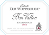 De Wetshof Estate Chardonnay Bon Vallon Robertson 2021 750 ML