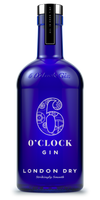 6 O'clock Gin London Dry Gin 750 ML