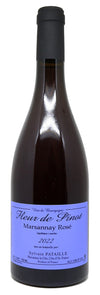 Sylvain Pataille Fleur de Pinot Marsannay Rosé 2022 bottle with pale pink wine and purple label