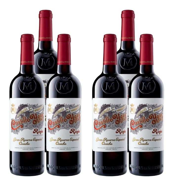 Castillo Ygay Rioja Gran Reserva Especial 2012 & 2011 Combo 750 ML (6 Bottles)