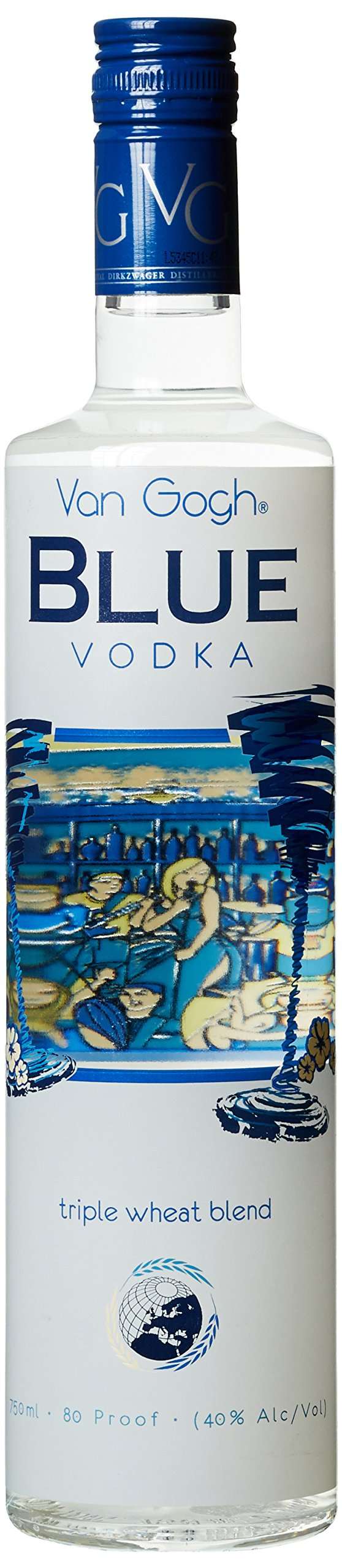 Van Gogh Blue Vodka 750 ML
