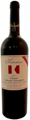 Keenan Cabernet Sauvignon Encore Reserve Spring Mountain District 2017 750 ML