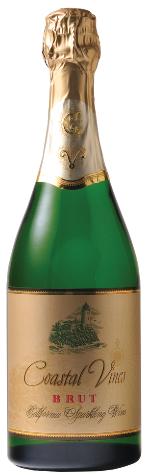 Coastal Vines Brut California Sparkling Wine 750 ML