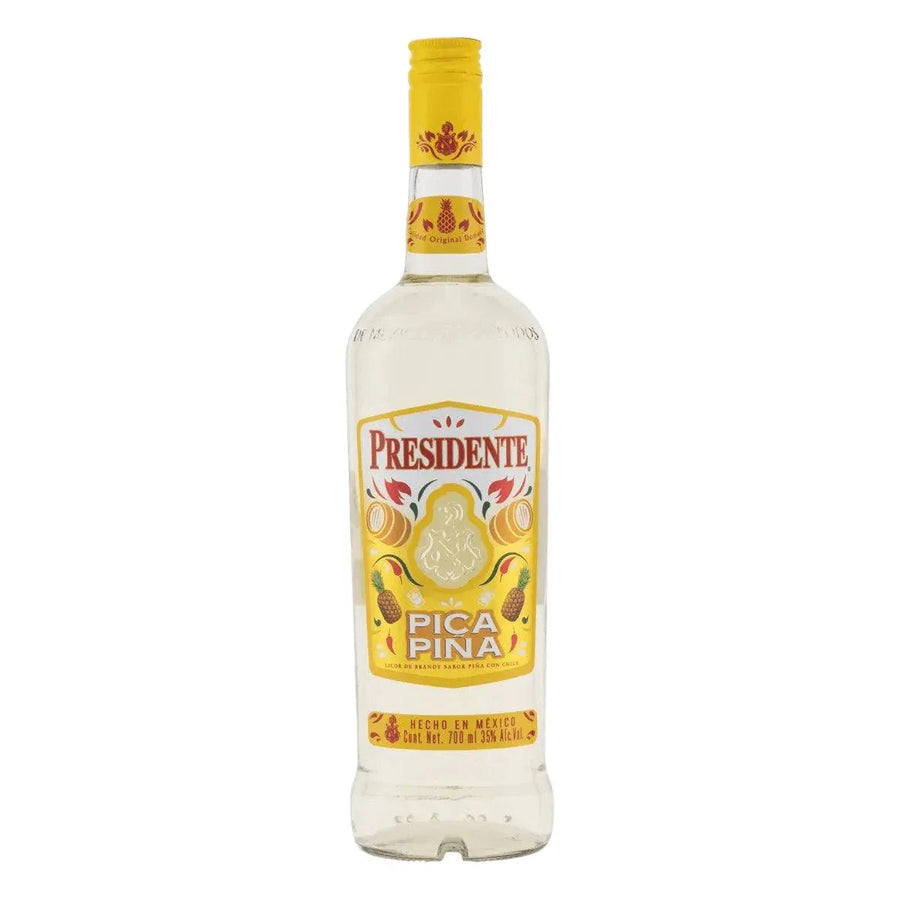 Presidente Pineapple Flavored Grape Brandy Pica Pina 60 700 ML