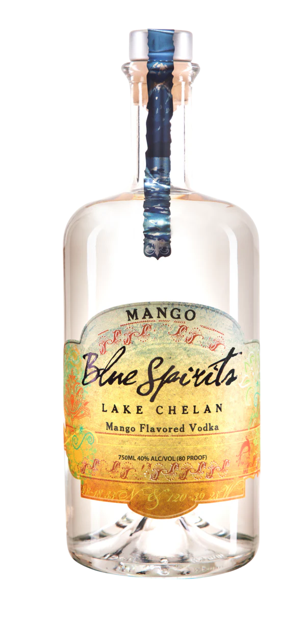 Blue Spirits Distilling Mango Flavored Vodka 750 ML