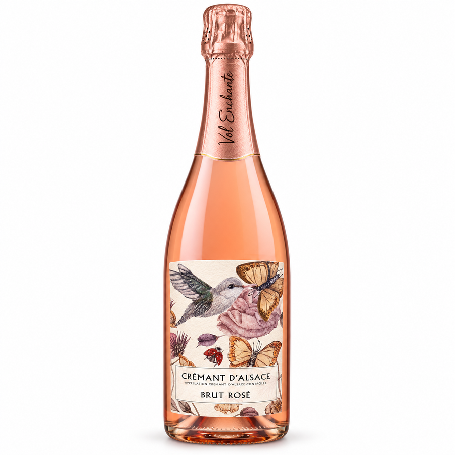 Vol Enchante Cremant dAlsace Brut Rose 750 ML