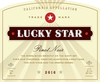 Lucky Star Wines Pinot Noir California 750 ML