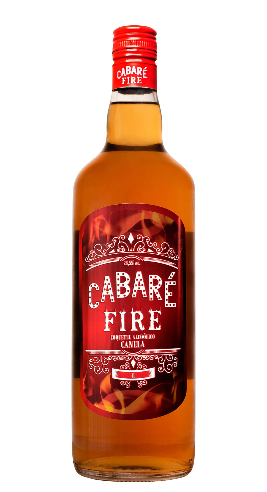 Cachaca Cabare Fire Canela 1 L
