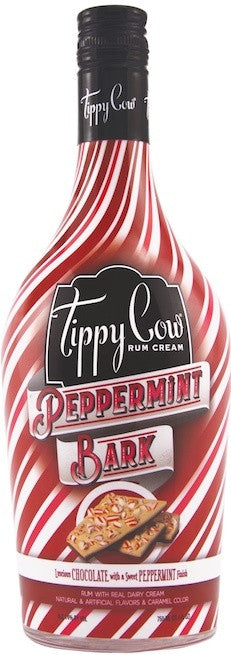 Tippy Cow Peppermint Bark Rum Cream 750 ML