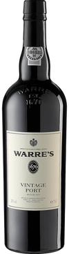 Warre's Vintage Port 2000 750ml bottle of fortified wine with rich dark fruit and chocolate notes from Douro Valley