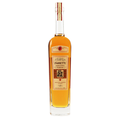 Faretti Biscotti Famosi Liqueur 750 ML Italian biscotti flavored liqueur bottle