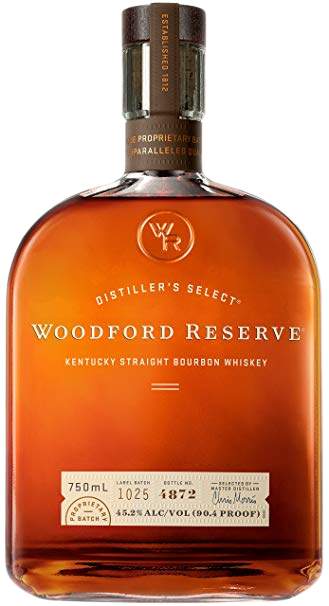 Woodford Reserve Kentucky Straight Bourbon Whiskey 90.4 Proof 750 ML