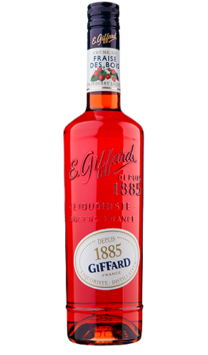 Giffard Creme de Fraise des Bois 750 ML bottle – French wild strawberry liqueur front view