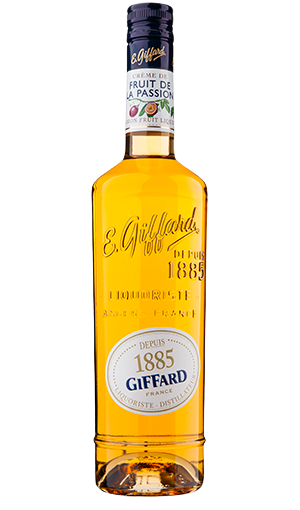 Bottle of Giffard Creme de Fruits de la Passion Liqueur 750 ML