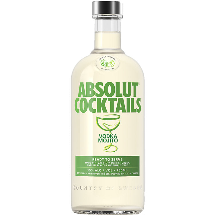 Absolut Vodka Mojito 30 750 ML