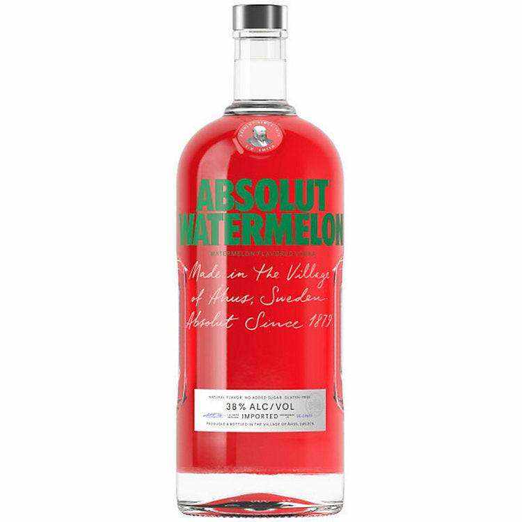 Absolut Watermelon Flavored Vodka 76 1.75 L
