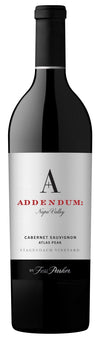 Addendum Wines Cabernet Sauvignon Stagecoach Vineyard Atlas Peak 750 ML