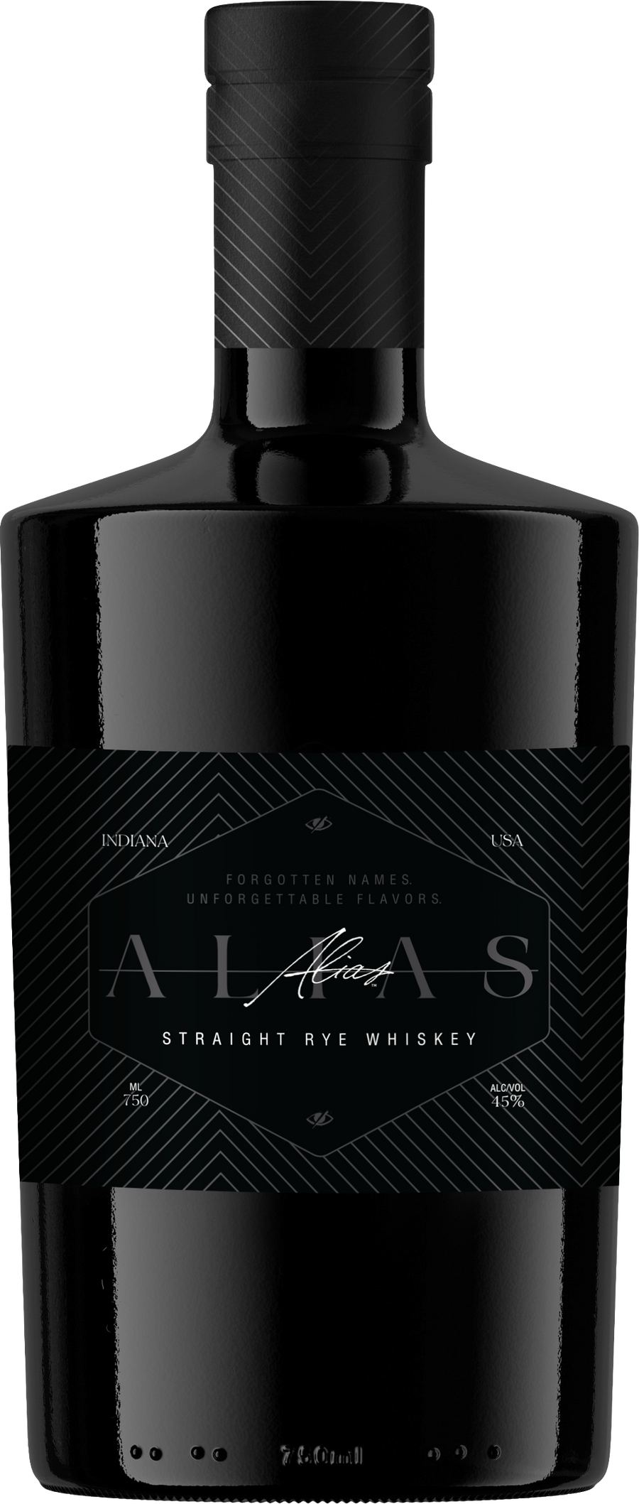 Alias Whiskey Straight Rye Whiskey 750 ML