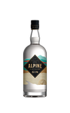 Alpine Summit Gin 750 ML bottle showcasing craft American gin with mountain botanicals and clean alpine design