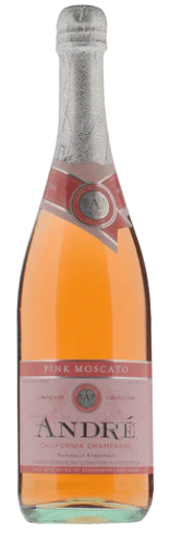 Andre Moscato Collection Pink Moscato California Champagne 750 ML