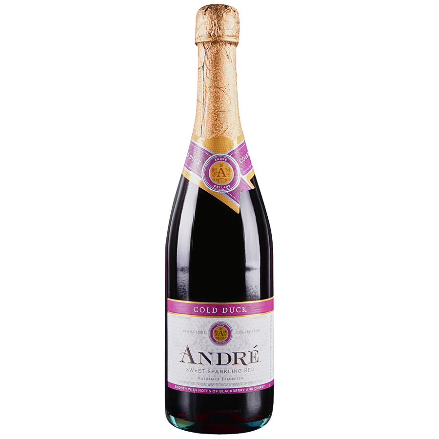 Andre Signature Collection Cold Duck Sweet Sparkling Red Wine 750 ML Bottle