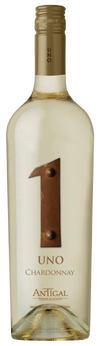 Bottle of Antigal Chardonnay Uno Mendoza 2023 750 ML white wine