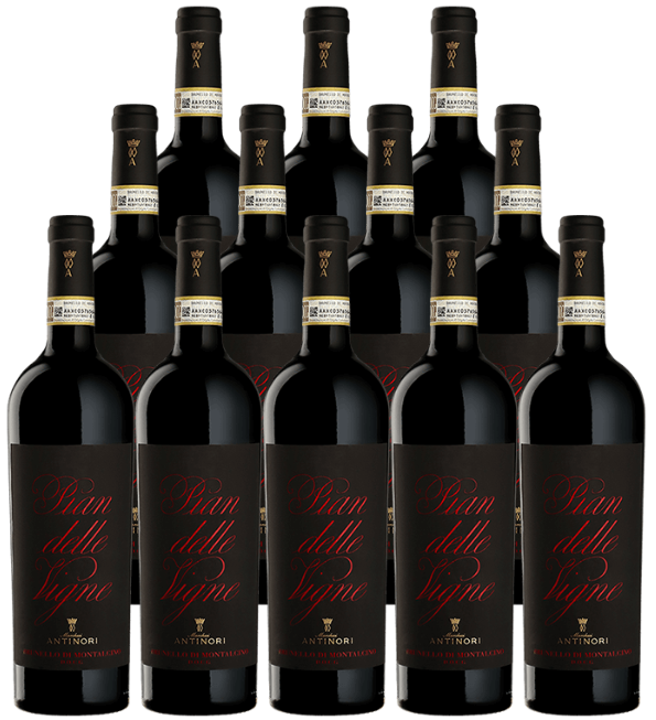Antinori Pian Delle Vigne Brunello Di Montalcino 2021 750 ML (12 Bottles)