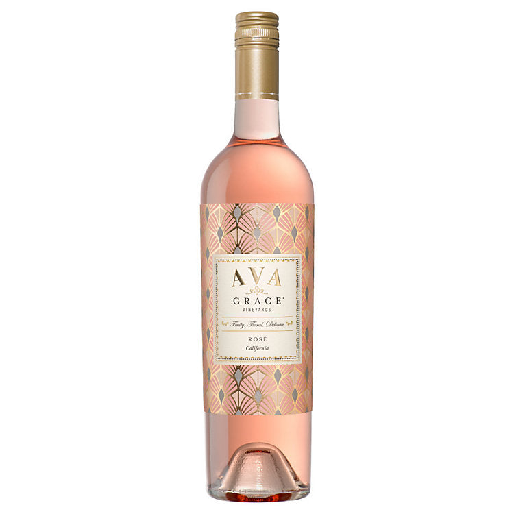 Ava Grace Vineyards Rose Wine California 750 ML