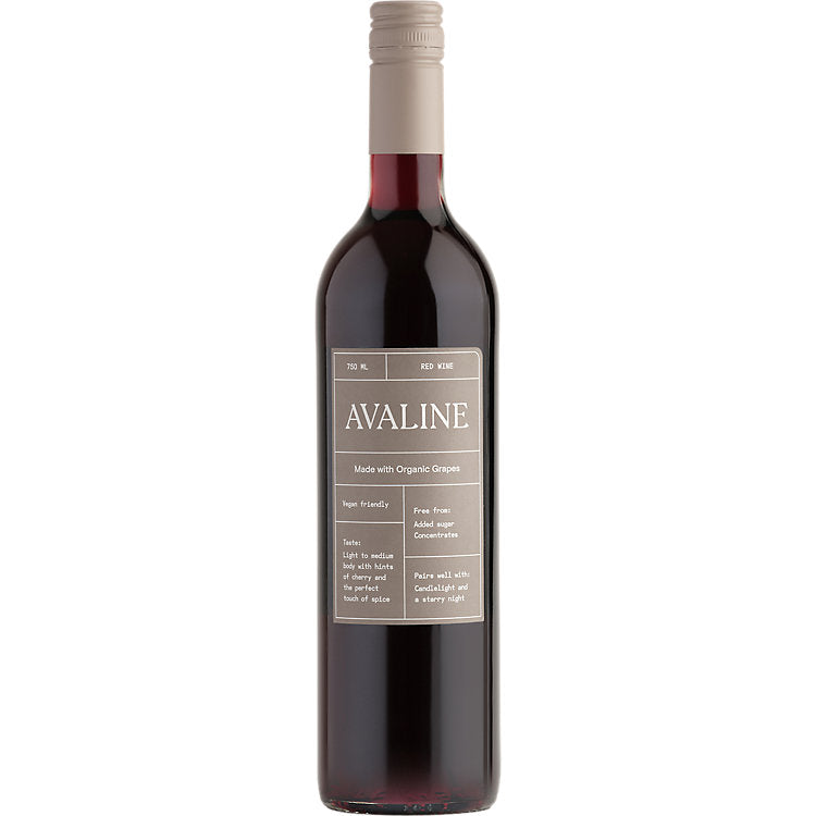 Avaline Red Wine France Made With Organic Grapes 750 ML