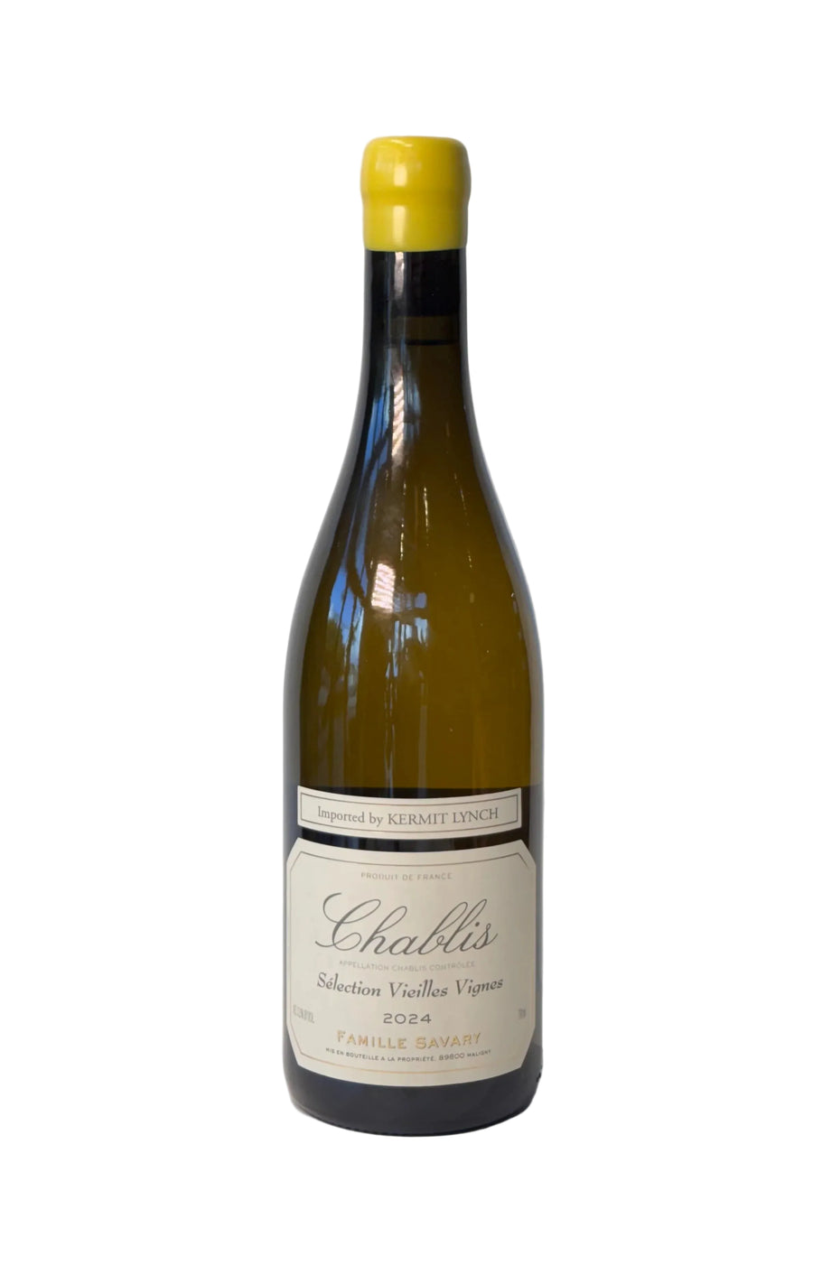 Francine and Olivier Savary Chablis Selection Vielles Vignes 2024 750 ML