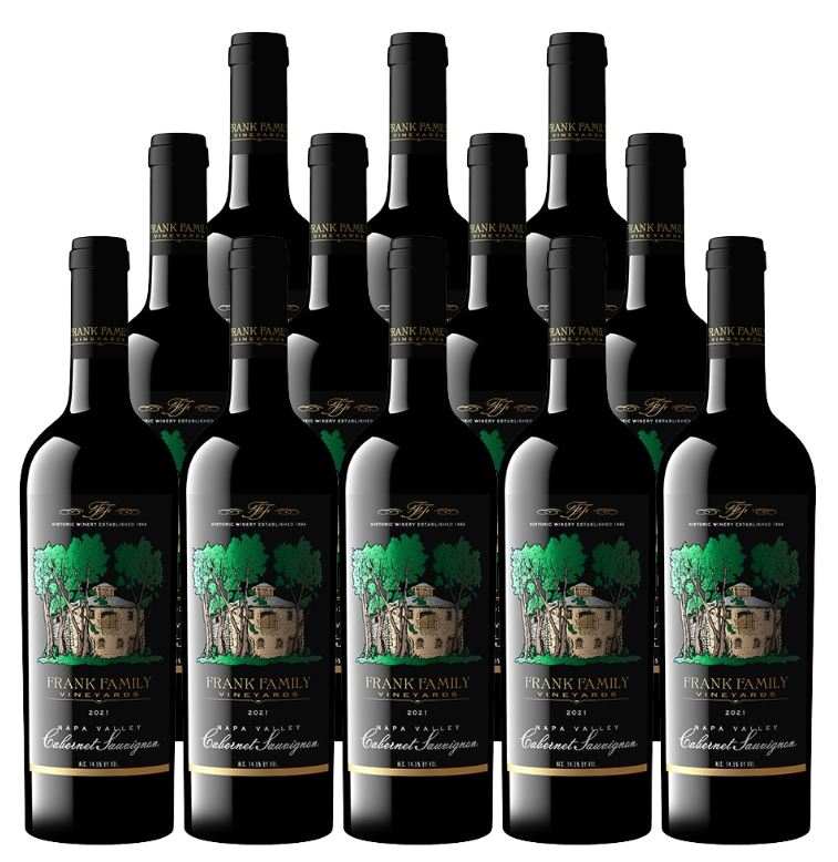 Frank Family Cabernet Sauvignon Napa Valley 2023 750 ML (12 Bottles)