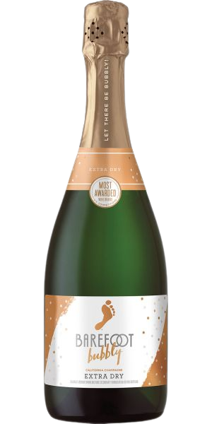 Barefoot Cellars Bubbly Champagne Extra Dry California 750 ML