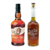 Sazerac 6 Yr Rye Whiskey 750 ML & Buffalo Trace Bourbon Whiskey 1 L Combo (2 Bottles)