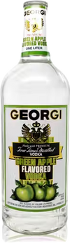 Georgi Green Apple Flavored Vodka 1 L