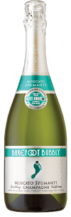 Barefoot Cellars Bubbly Moscato Spumante Champagne California 750 ML