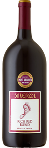 Barefoot Cellars Wine Combo Pack (Impression Red Blend Rich Red Blend) 1.5 L (6 Bottles)